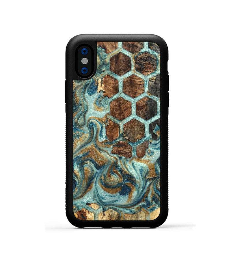 iPhone Xs Wood Phone Case - Cori (Pattern, 819821)