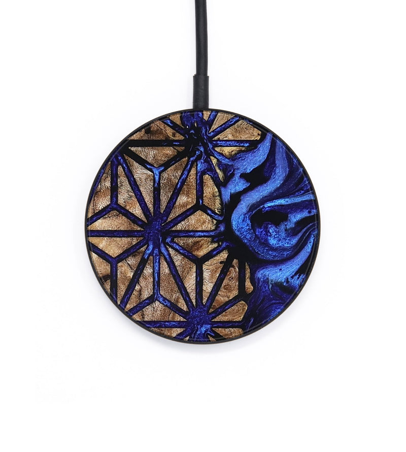 Circle Wood Wireless Charger - Anne (Pattern, 819822)