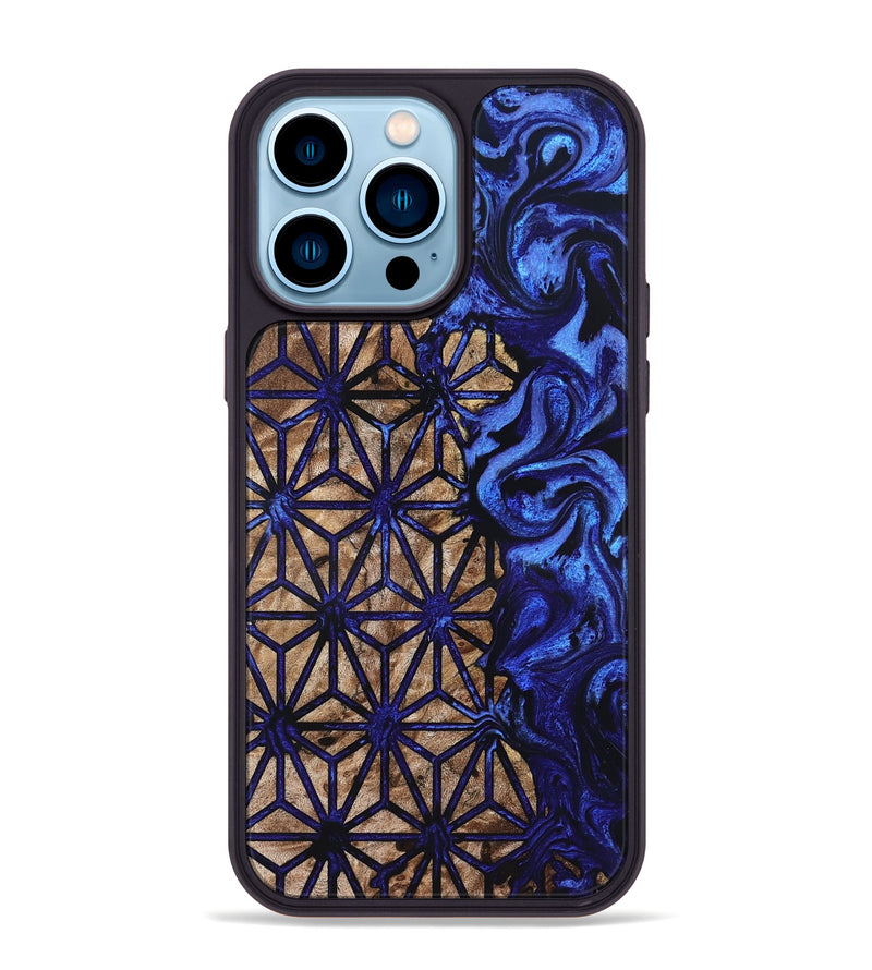 iPhone 14 Pro Max Wood Phone Case - Anne (Pattern, 819822)