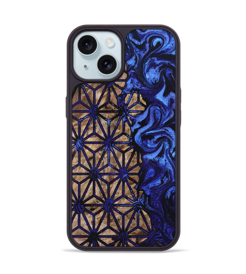 iPhone 15 Wood Phone Case - Anne (Pattern, 819822)