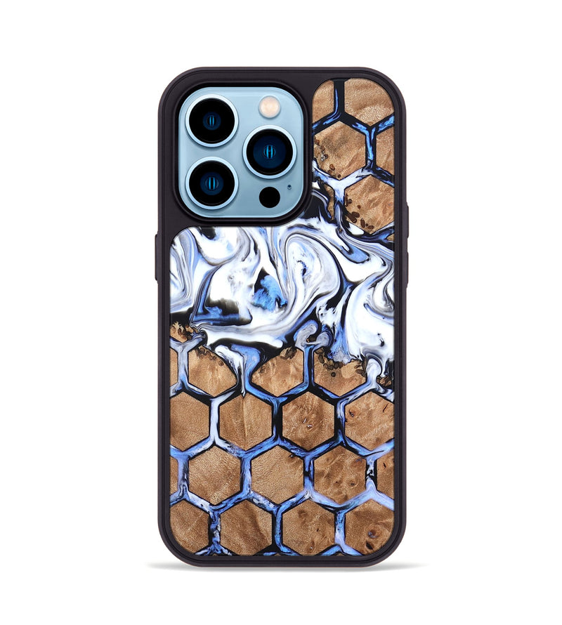 iPhone 14 Pro Wood Phone Case - Jess (Pattern, 819823)