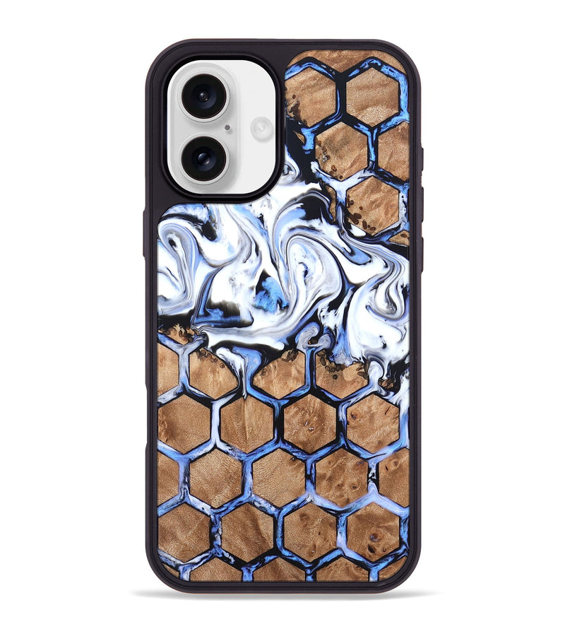 iPhone 16 Plus Wood Phone Case - Jess (Pattern, 819823)