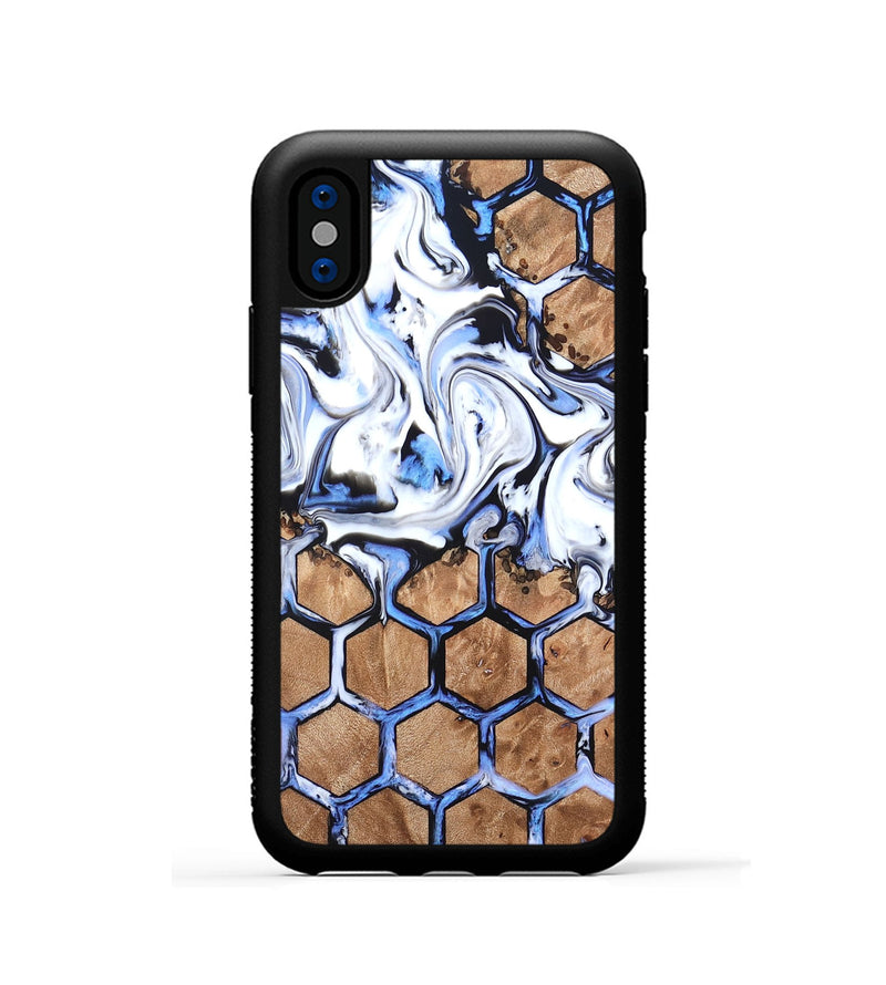 iPhone Xs Wood Phone Case - Jess (Pattern, 819823)