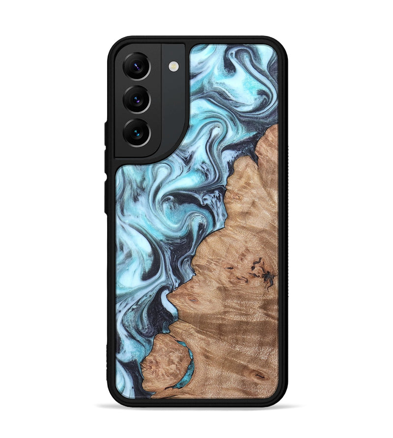 Galaxy S22 Plus Wood Phone Case - Isabel (Blue, 819829)