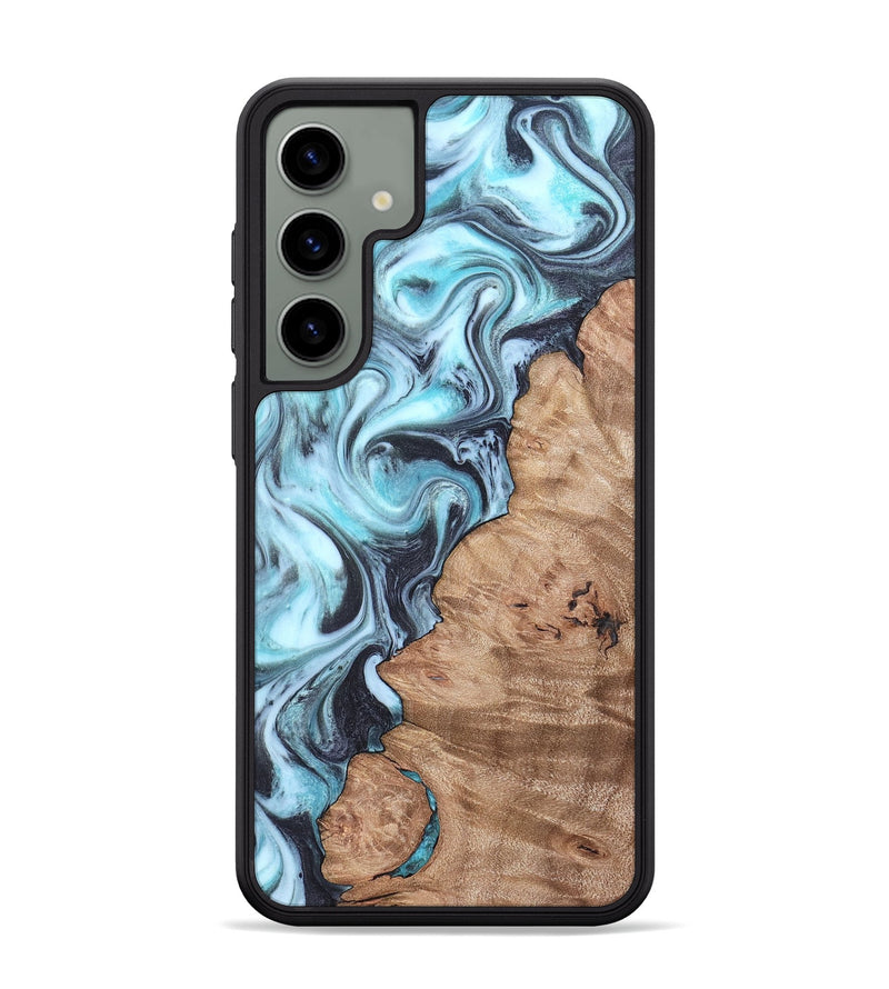 Galaxy S24 Plus Wood Phone Case - Isabel (Blue, 819829)