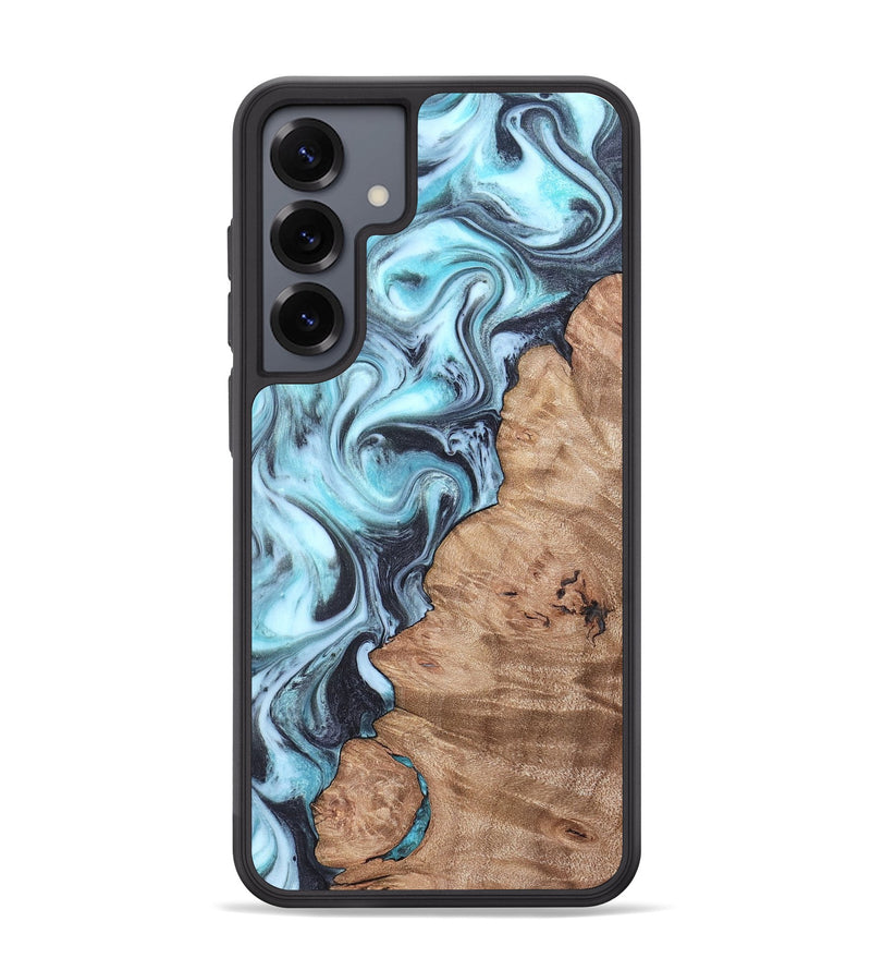 Galaxy S25 Plus Wood Phone Case - Isabel (Blue, 819829)