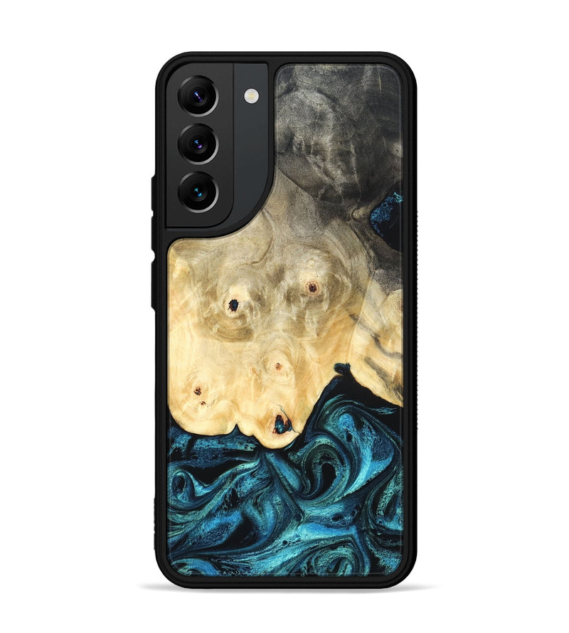 Galaxy S22 Plus Wood Phone Case - Gillian (Blue, 819831)