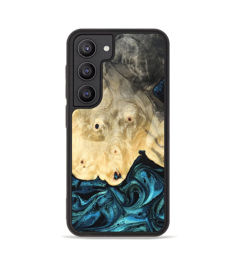 Galaxy S23 Wood Phone Case - Gillian (Blue, 819831)