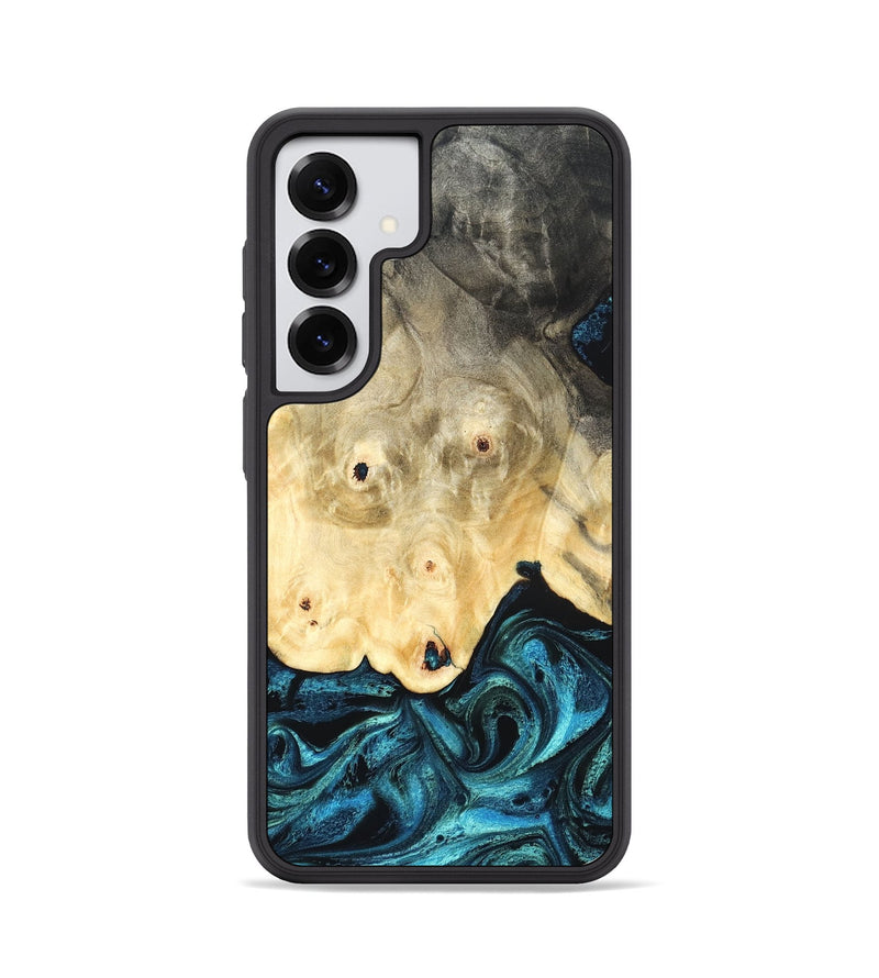 Galaxy S25 Wood Phone Case - Gillian (Blue, 819831)