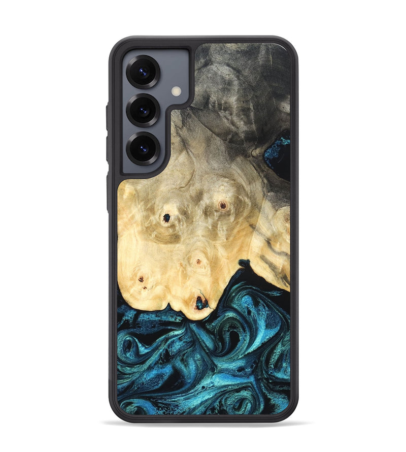 Galaxy S25 Plus Wood Phone Case - Gillian (Blue, 819831)