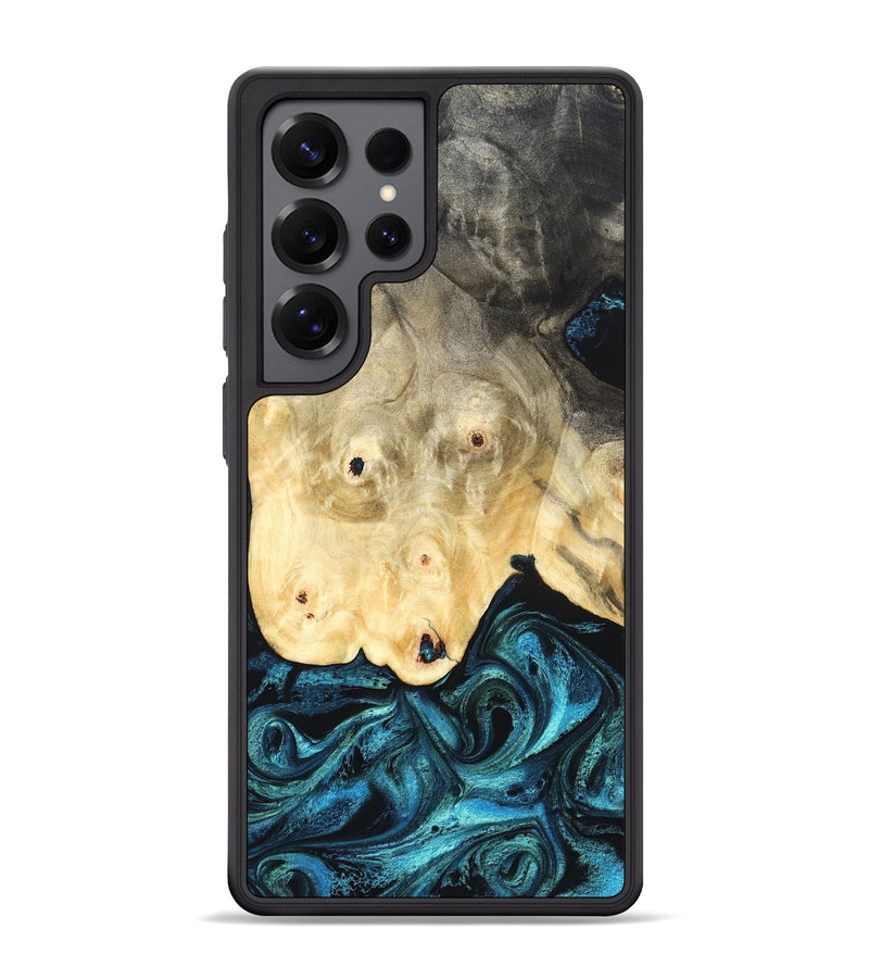 Galaxy S25 Ultra Wood Phone Case - Gillian (Blue, 819831)