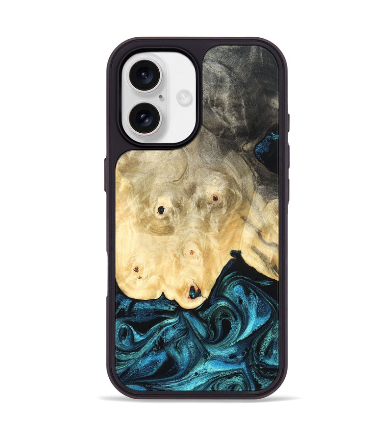 iPhone 17 Wood Phone Case - Gillian (Blue, 819831)