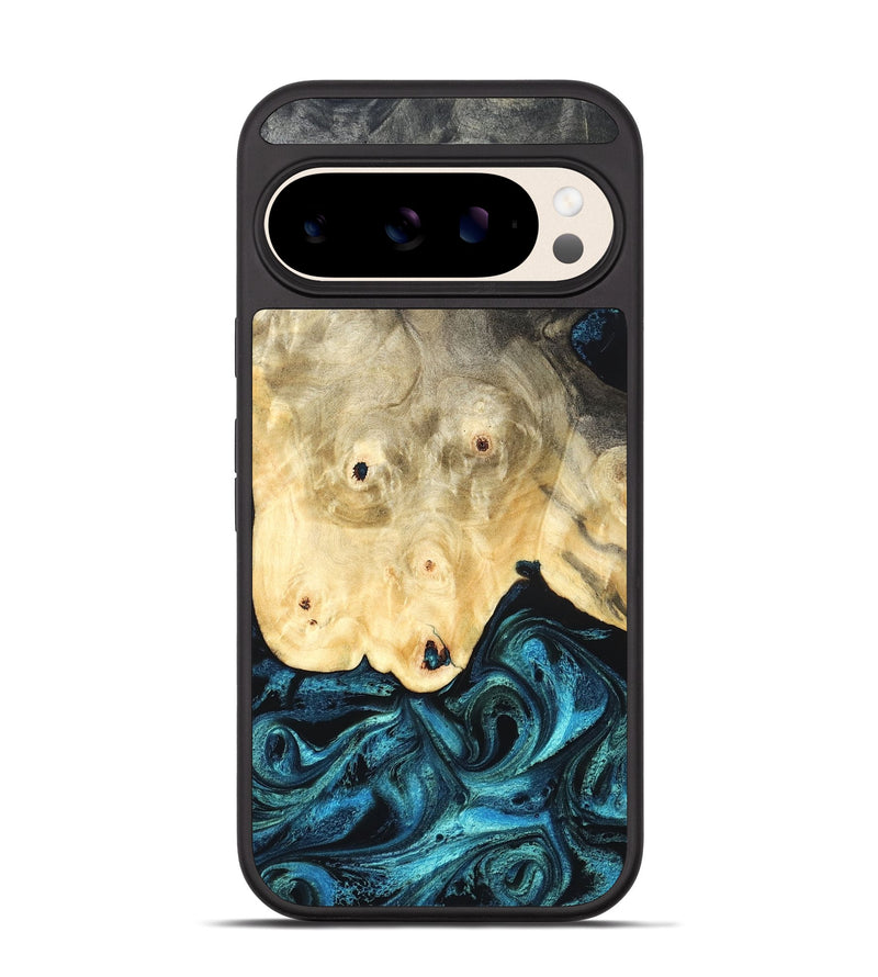 Pixel 10 Pro Wood Phone Case - Gillian (Blue, 819831)