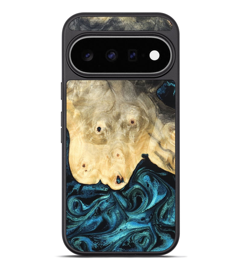 Pixel 11 Pro XL Wood Phone Case - Gillian (Blue, 819831)