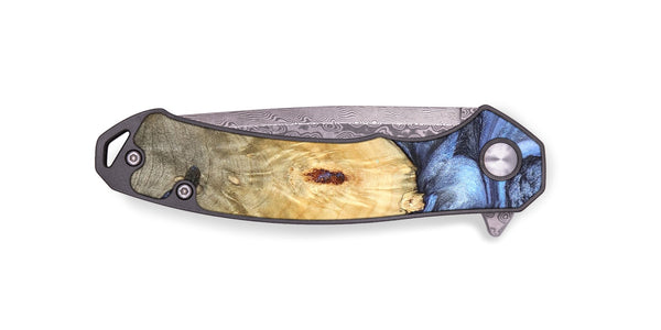 EDC Wood Pocket Knife - Reta (Blue, 819832)