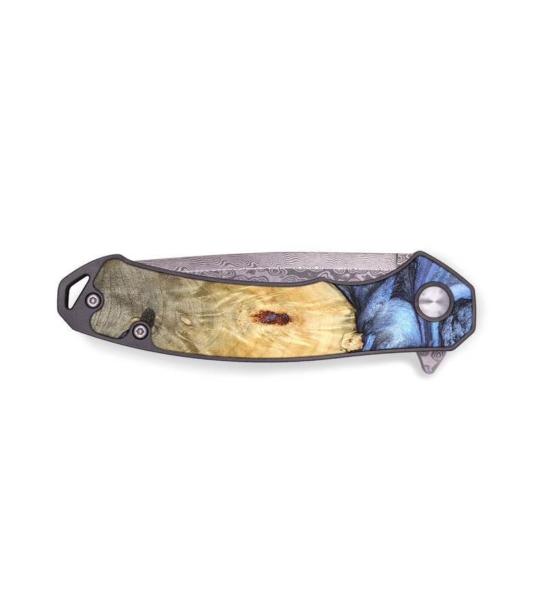 EDC Wood Pocket Knife - Reta (Blue, 819832)