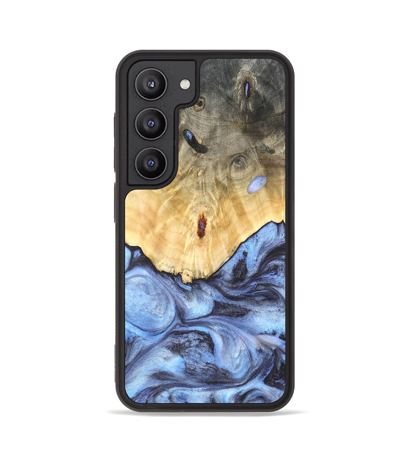 Galaxy S23 Wood Phone Case - Reta (Blue, 819832)