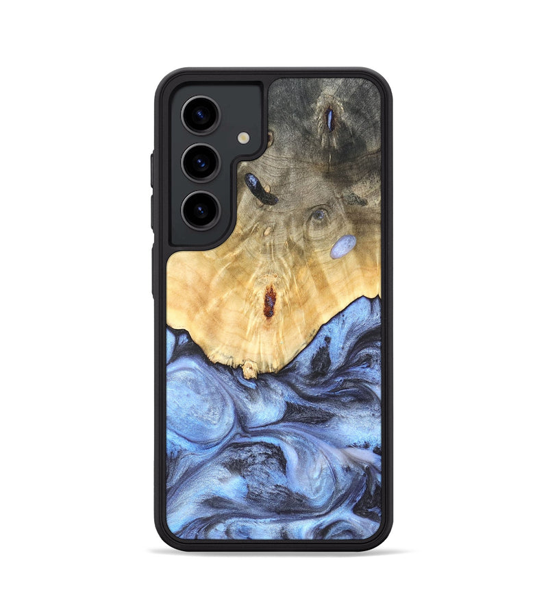 Galaxy S24 Wood Phone Case - Reta (Blue, 819832)