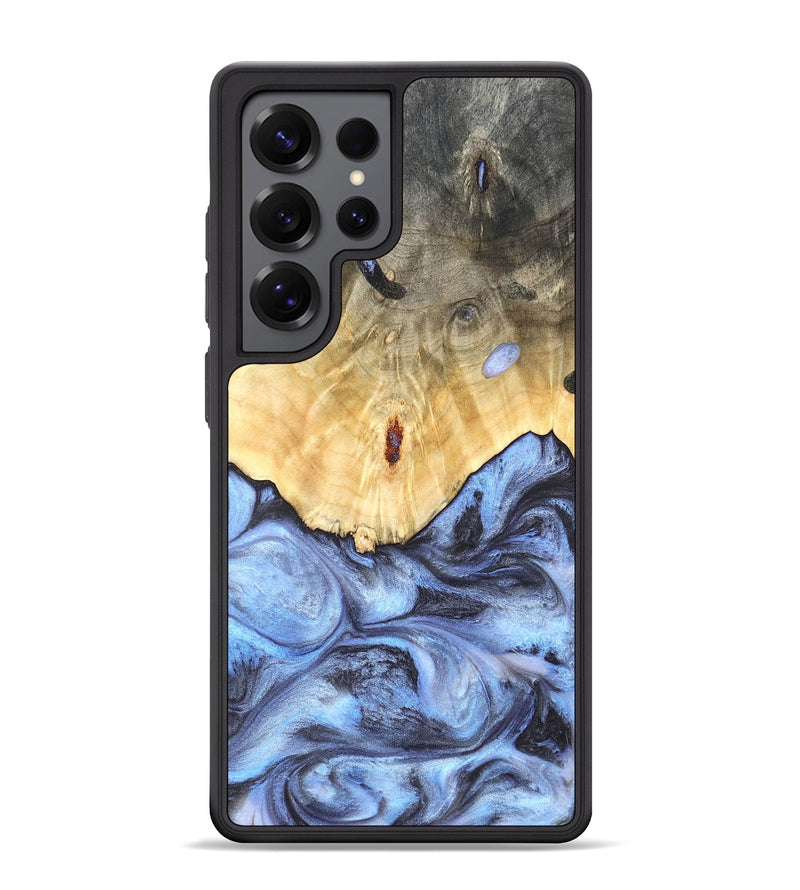 Galaxy S25 Ultra Wood Phone Case - Reta (Blue, 819832)