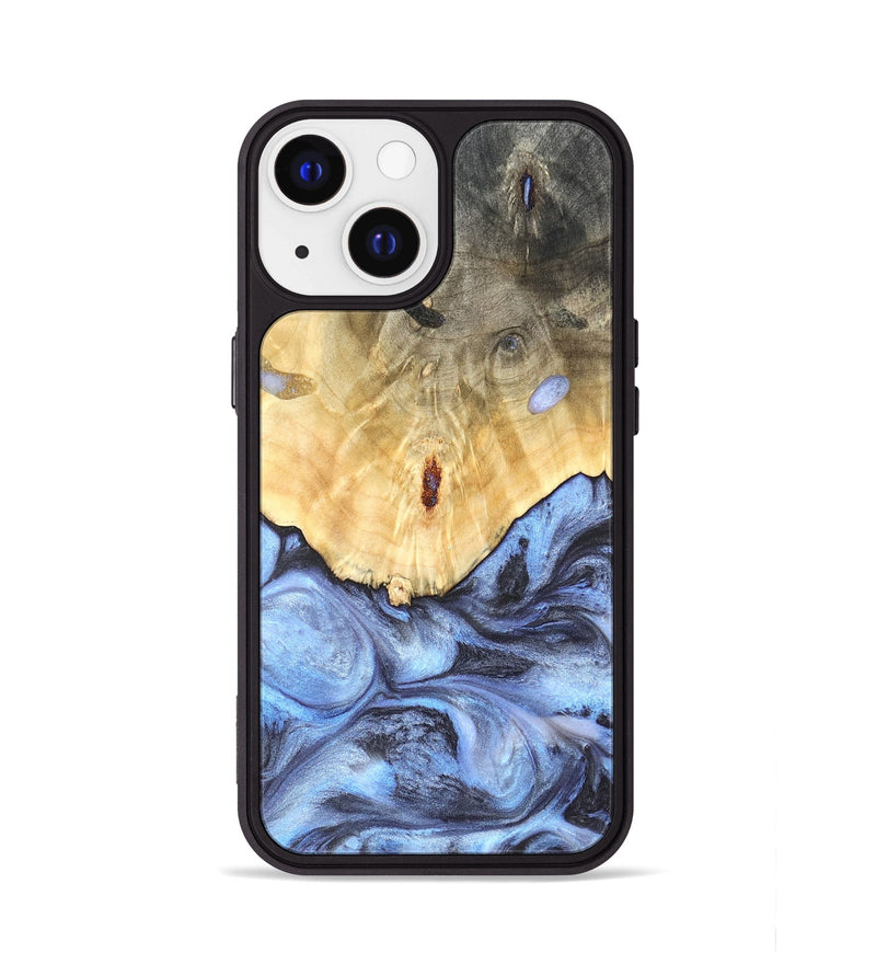 iPhone 13 Wood Phone Case - Reta (Blue, 819832)