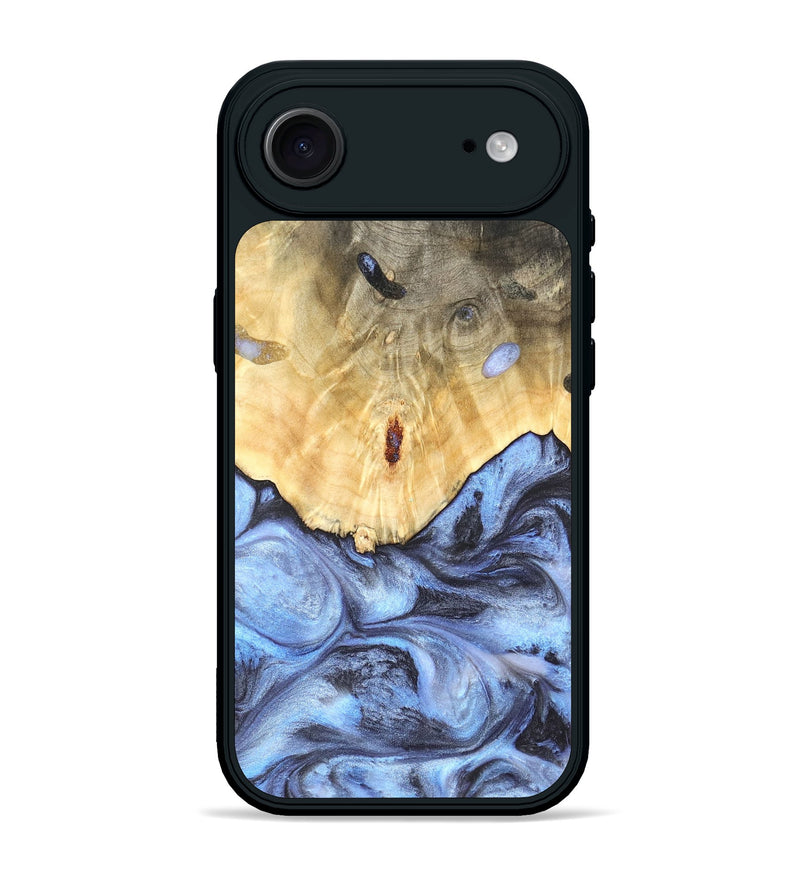 iPhone 17 Air Wood Phone Case - Reta (Blue, 819832)