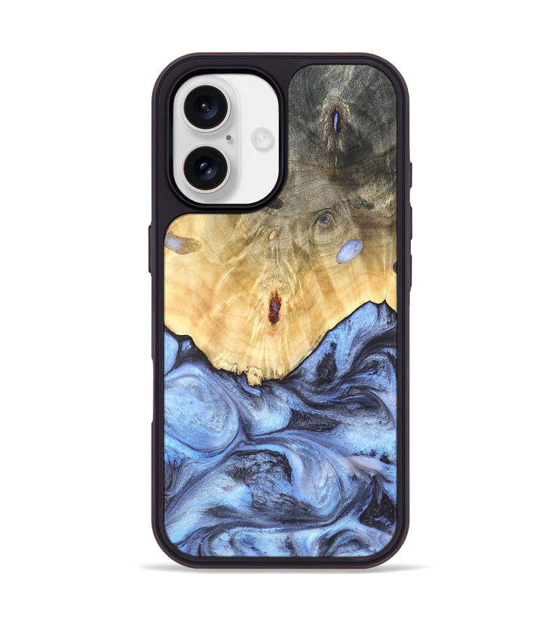 iPhone 17 Wood Phone Case - Reta (Blue, 819832)