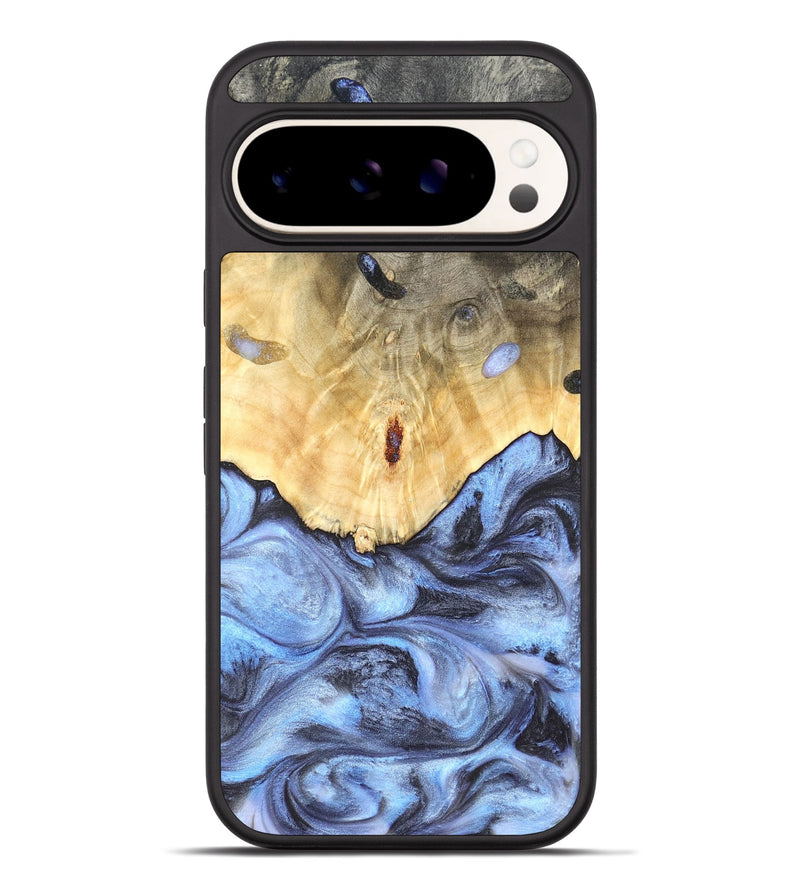 Pixel 9 Pro XL Wood Phone Case - Reta (Blue, 819832)