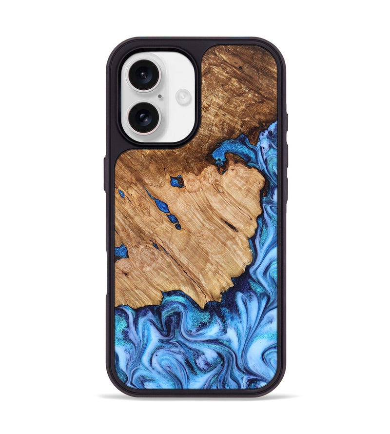 iPhone 17 Wood Phone Case - Hardy (Blue, 819833)