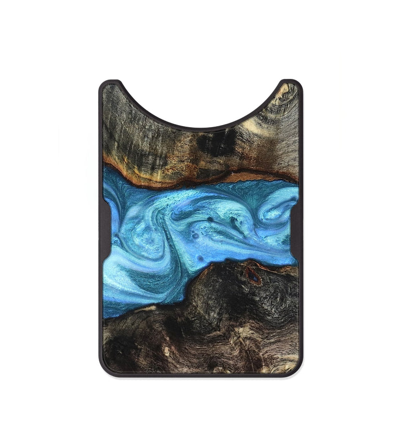Alloy Wood Wallet - Gatlin (Blue, 819835)