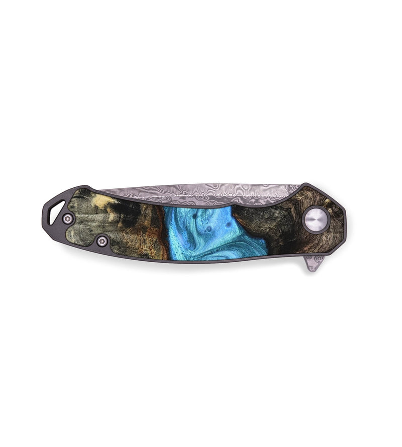 EDC Wood Pocket Knife - Gatlin (Blue, 819835)