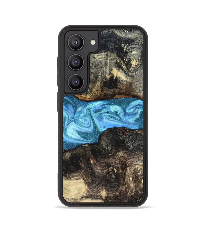 Galaxy S23 Wood Phone Case - Gatlin (Blue, 819835)