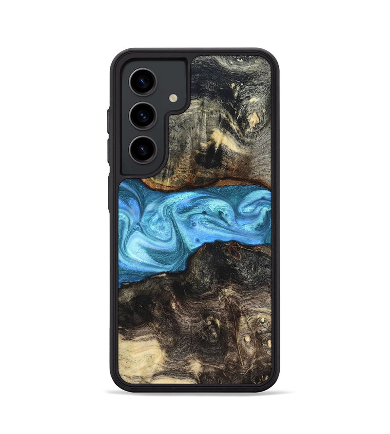 Galaxy S24 Wood Phone Case - Gatlin (Blue, 819835)