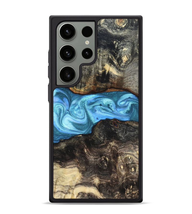 Galaxy S24 Ultra Wood Phone Case - Gatlin (Blue, 819835)