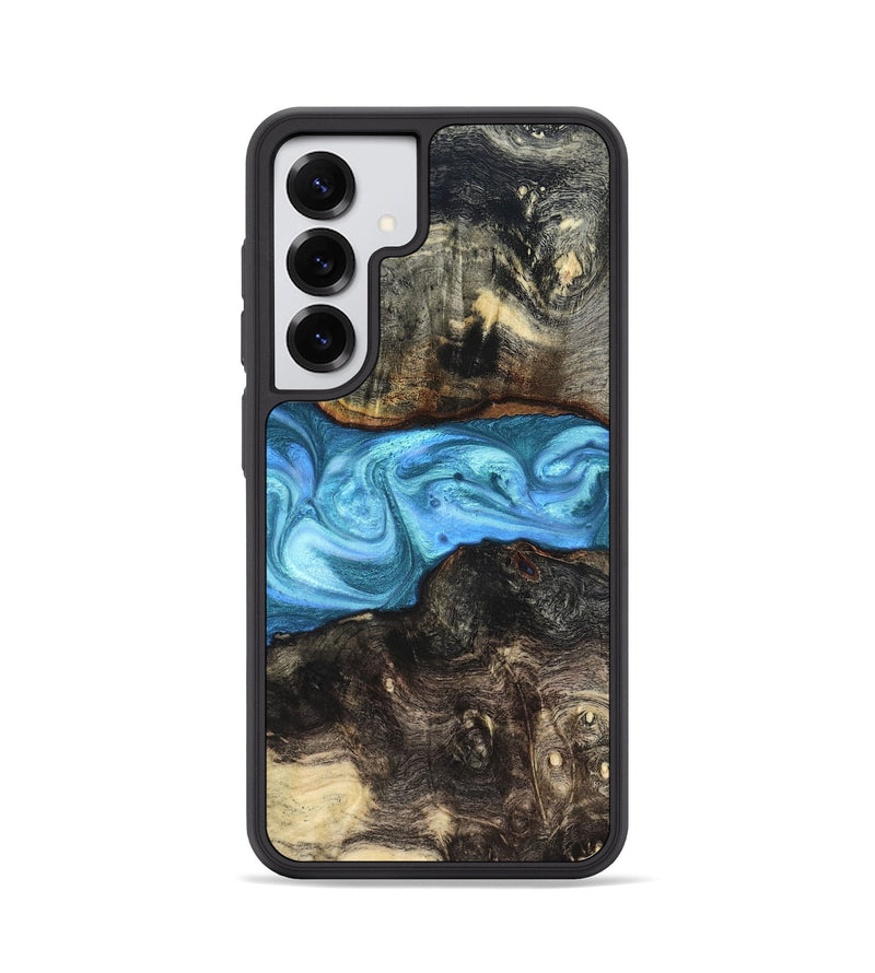 Galaxy S25 Wood Phone Case - Gatlin (Blue, 819835)