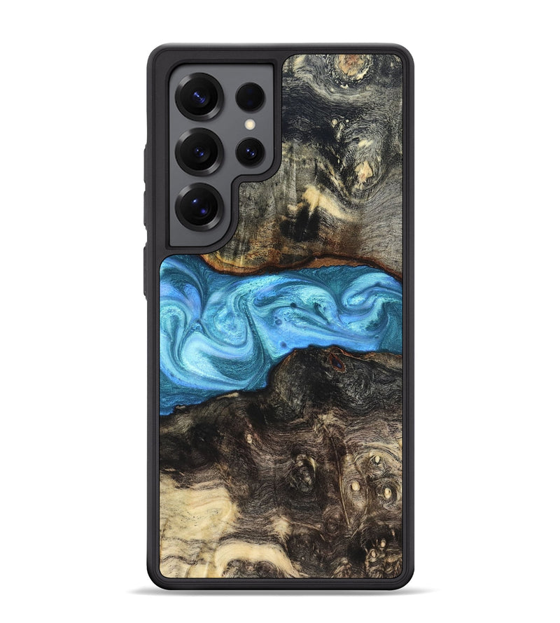 Galaxy S25 Ultra Wood Phone Case - Gatlin (Blue, 819835)