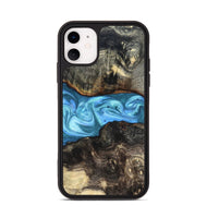 iPhone 11 Wood Phone Case - Gatlin (Blue, 819835)