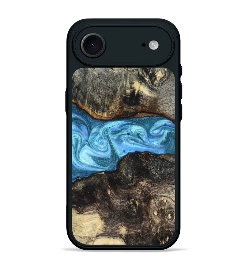 iPhone 17 Air Wood Phone Case - Gatlin (Blue, 819835)