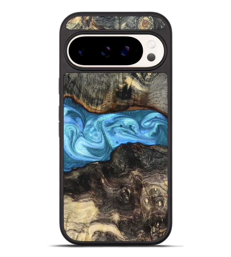 Pixel 9 Pro XL Wood Phone Case - Gatlin (Blue, 819835)