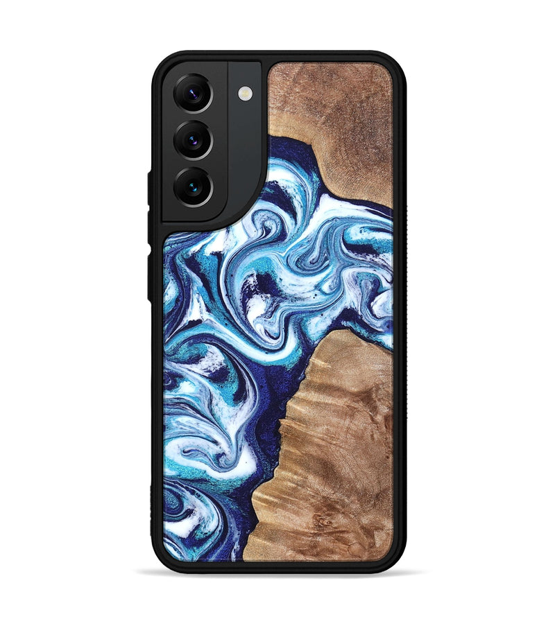 Galaxy S22 Plus Wood Phone Case - Jiraiya (Blue, 819836)