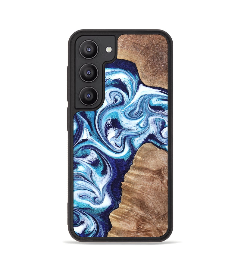 Galaxy S23 Wood Phone Case - Jiraiya (Blue, 819836)