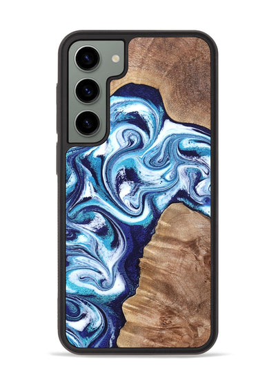 Galaxy S23 Plus Wood Phone Case - Jiraiya (Blue, 819836)
