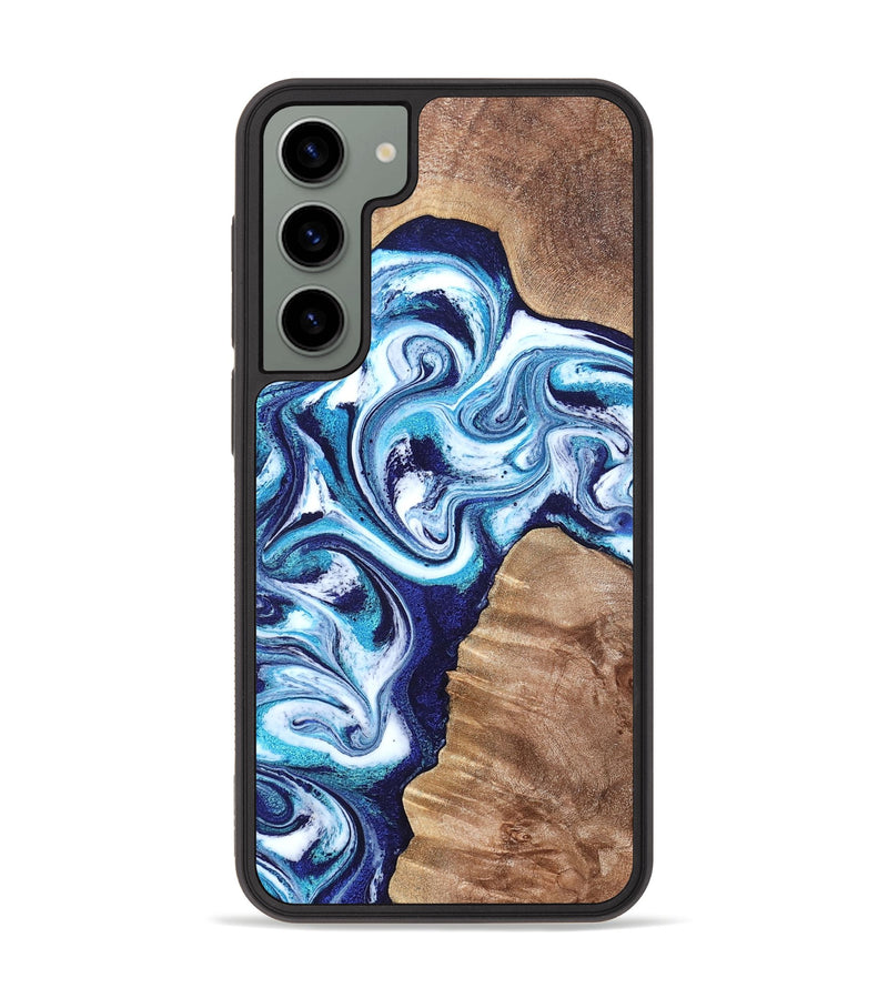 Galaxy S23 Plus Wood Phone Case - Jiraiya (Blue, 819836)