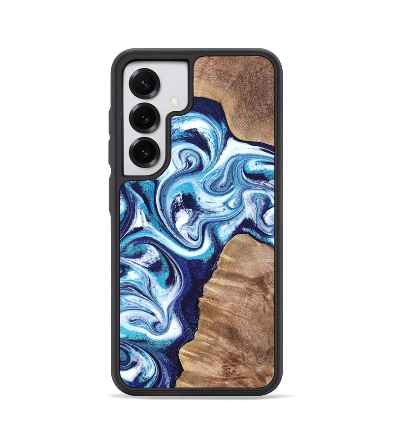 Galaxy S25 Wood Phone Case - Jiraiya (Blue, 819836)