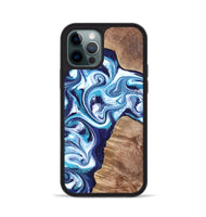 iPhone 12 Pro Wood Phone Case - Jiraiya (Blue, 819836)