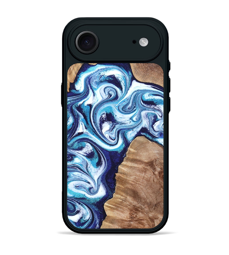iPhone 17 Air Wood Phone Case - Jiraiya (Blue, 819836)