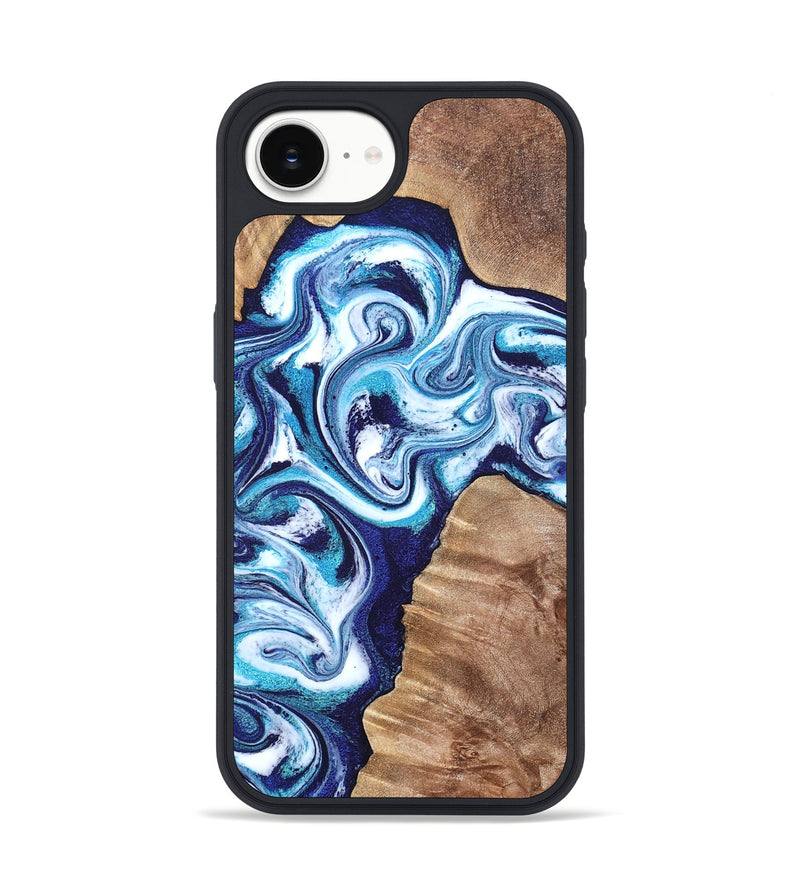 iPhone 17e Wood Phone Case - Jiraiya (Blue, 819836)