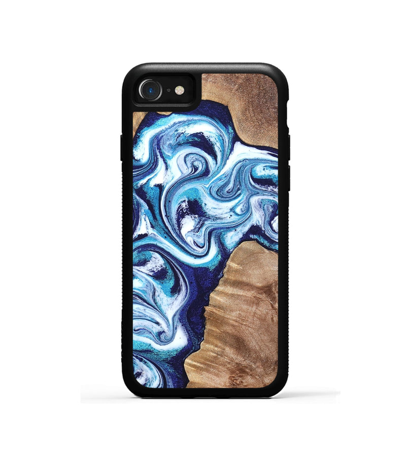 iPhone SE Wood Phone Case - Jiraiya (Blue, 819836)