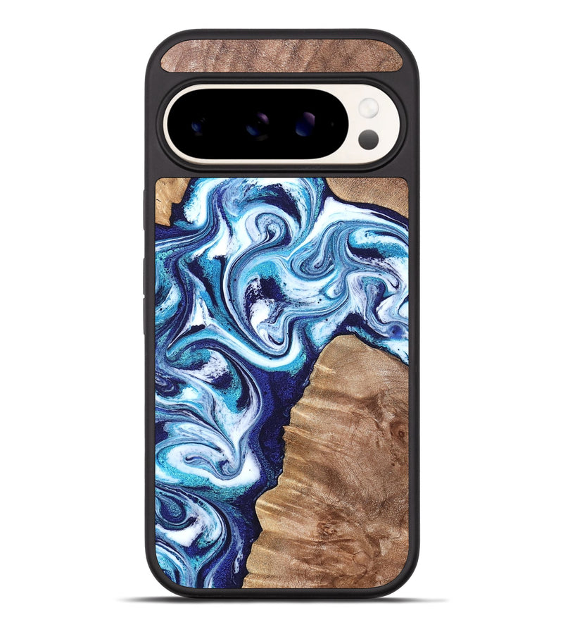 Pixel 9 Pro XL Wood Phone Case - Jiraiya (Blue, 819836)