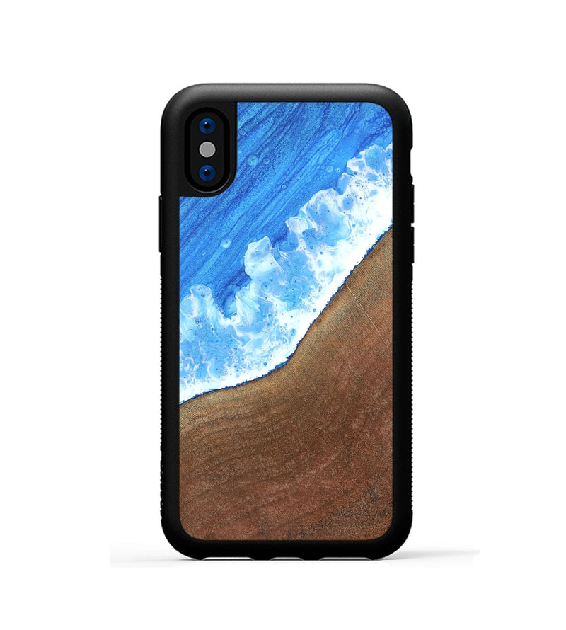 iPhone Xs Wood Phone Case - Adison (Coastal, 819845)
