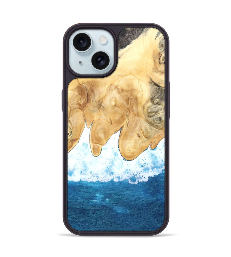 iPhone 15 Wood Phone Case - Zina (Coastal, 819847)